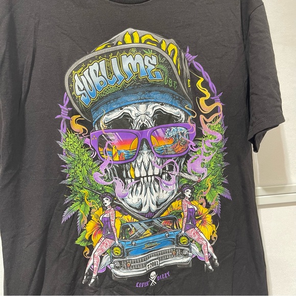 NEW SULLEN ART x SUBLIME SHADE STANDARD TEE SZ L XL 4XL - Picture 5 of 5